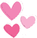 Corazones decorativos